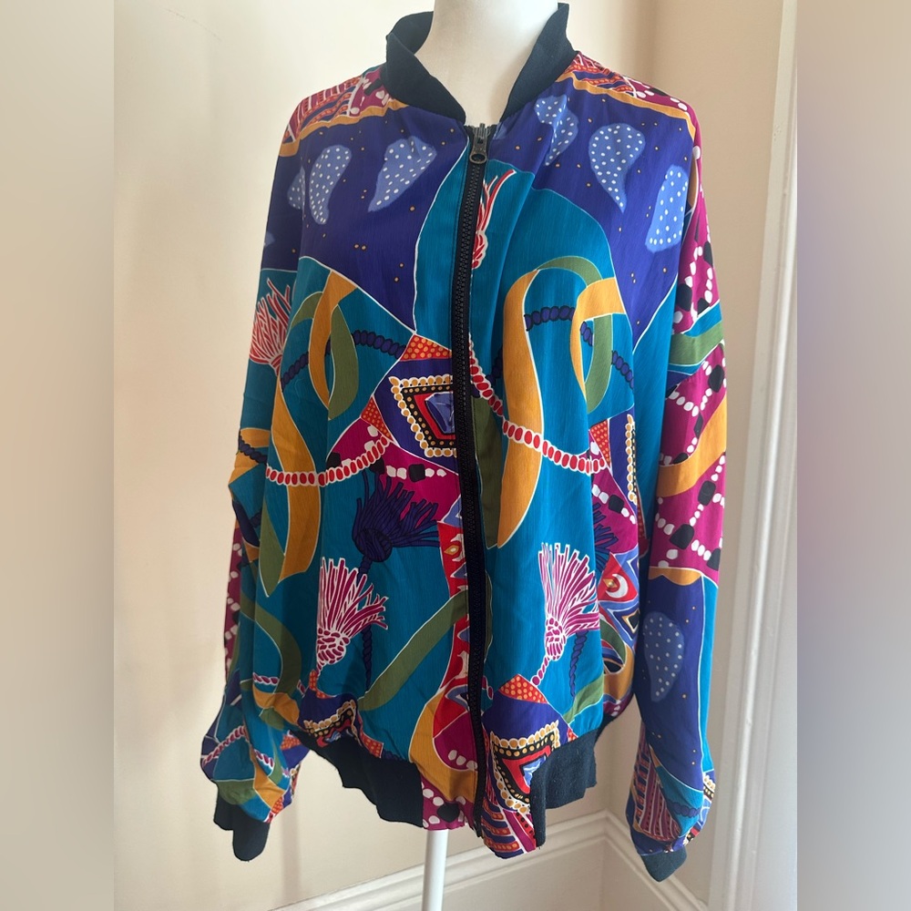 Vintage silk jacket